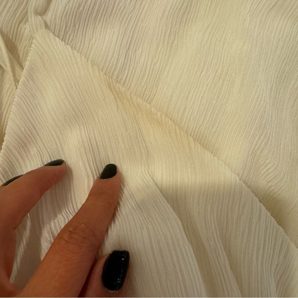 ADEAM WHITE LONG DRESS WITH CUTOUTS SAMPLE SIZE - Picture 8 of 16